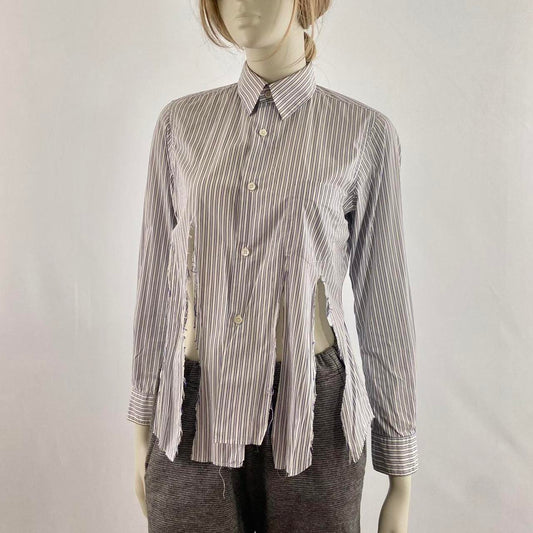 Comme des Garcons torn look button up