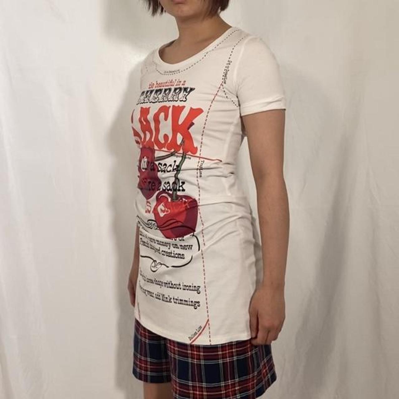 Sonia Rykiel “cherry sack” t shirt dress