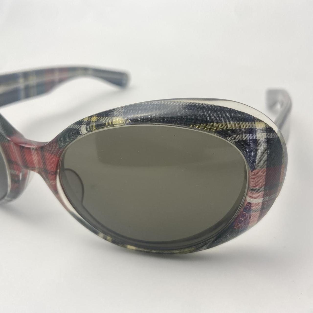 Number (N)ine tartan all over print sunglasses