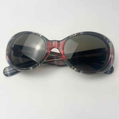 Number (N)ine tartan all over print sunglasses