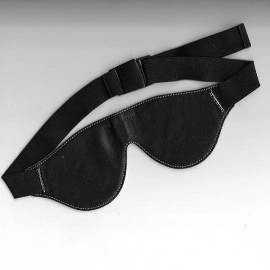 Number (N)ine leather blindfold eyemask