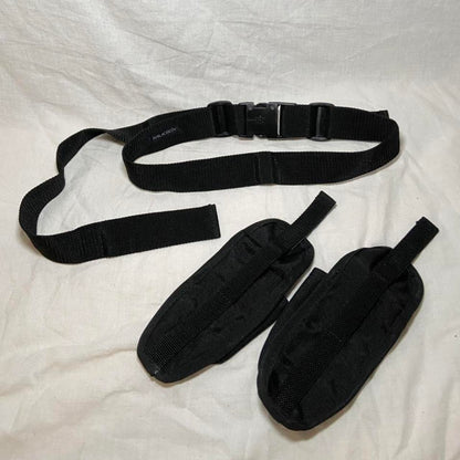 Milkboy black adjustable waist belt bags