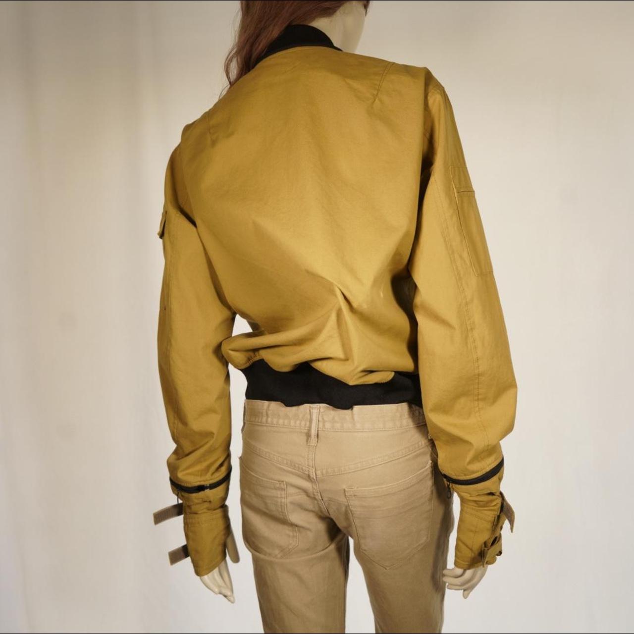 N.Hoolywood yellow gloved bomber jacket