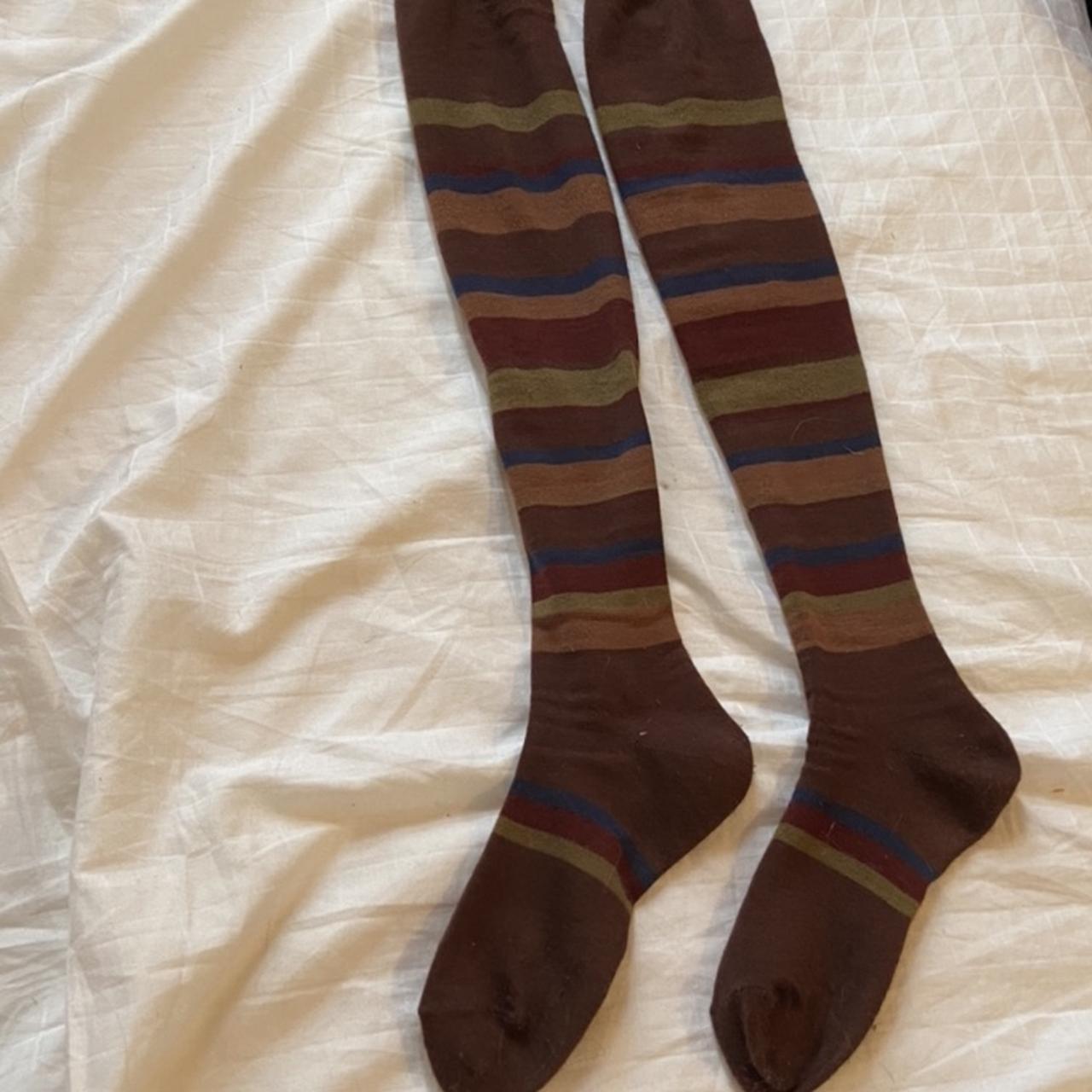 Jane Marple striped socks