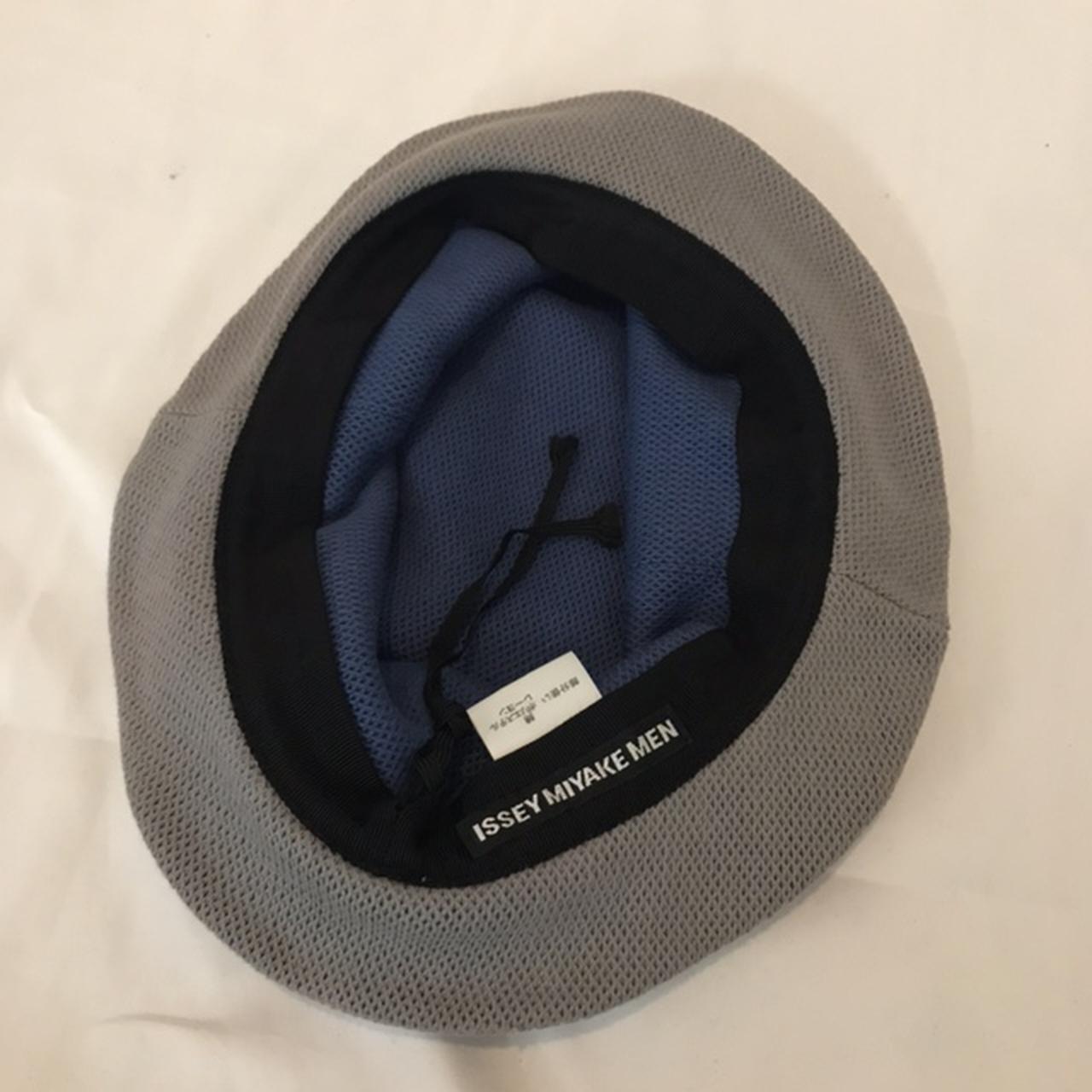 Issey Miyake Man knit grey top hat