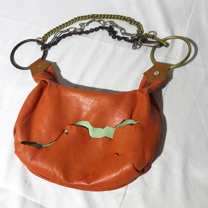 Vivienne Westwood cracked design handbag