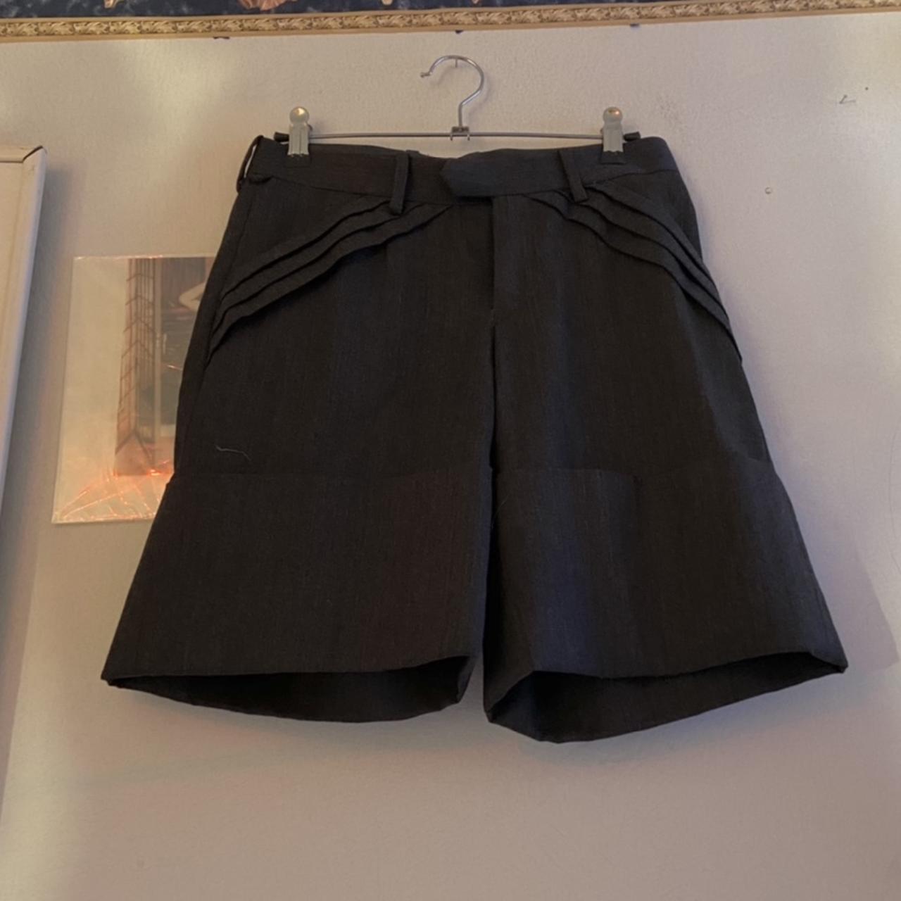 Undercover wide leg trouser shorts