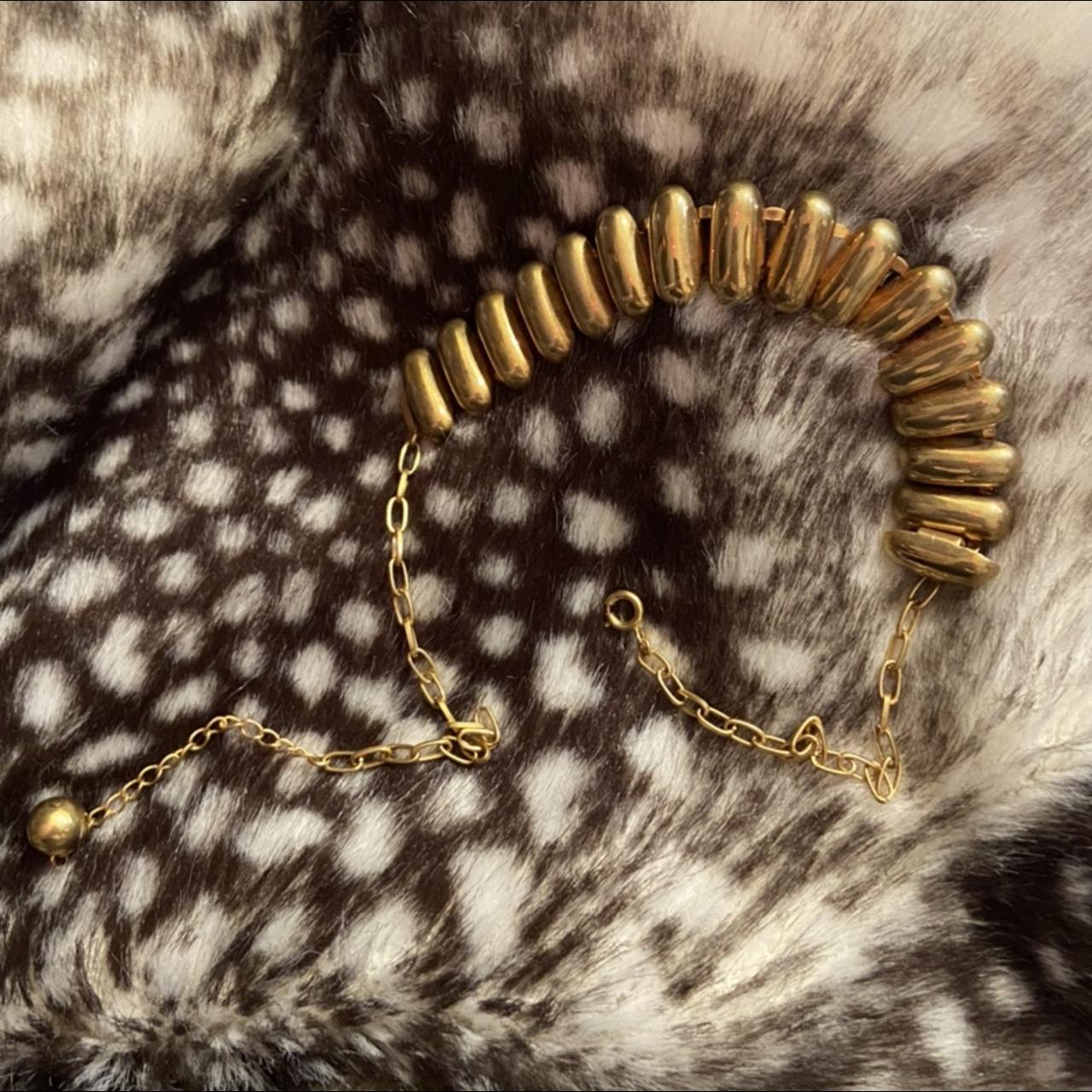 Kaneko Isao gold choker necklace