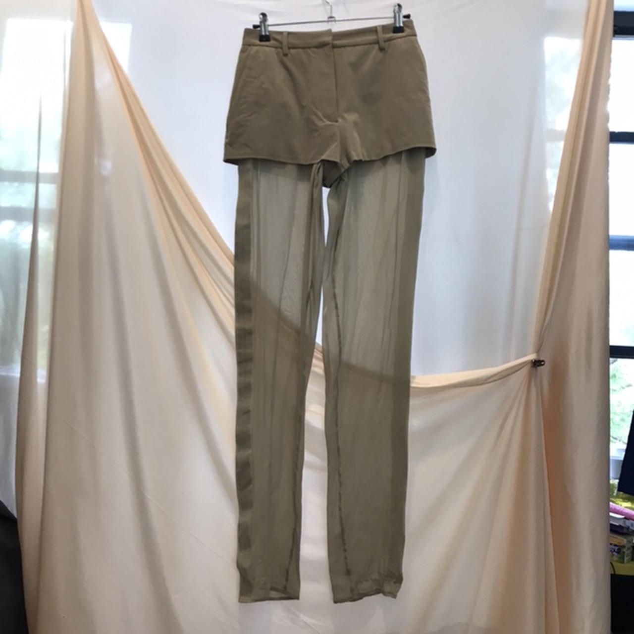 Maison Margiela sheer layered pants