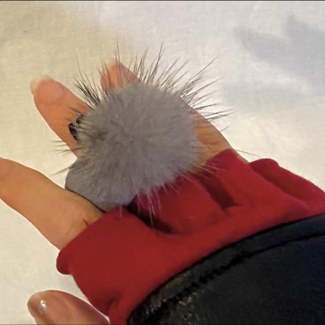 Mercibeaucoup plush fuzzy ring